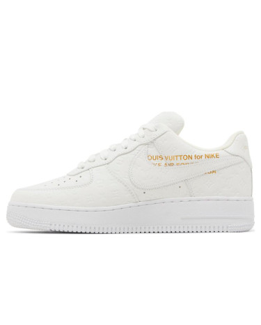 Nike Air Force 1 Low x Louis Vuitton Triple White 1A9V