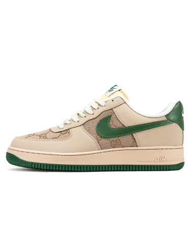 Nike Air Force 1 Low x Gucci Beige Green
